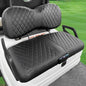 Golf Cart Seat Covers Compatible with Yamaha Drive G29 2007-2016 and 2017+ Drive 2 Carts, Made Thick Premium Marine Leather Custom Diamond Stripe Soft Comfortable/Anti-Scratch/Anti-Fading - style: Fit Yamaha Drive G29&Drive2