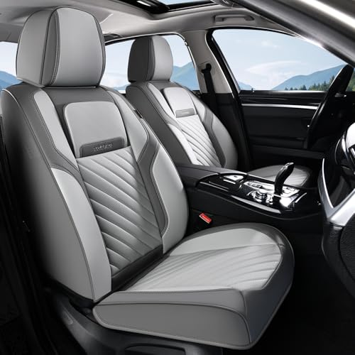 Coverado Car Seat Covers Front Set - color: BlackWhite-0, size: Front Pair
