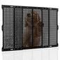RV Screen Door Protector for Dogs, Adjustable Aluminum Alloy RV Entry Grille Protectors Pet Guard Defender Accessories for Inside RV Camper Trailer Pets Kids Protection(22 to 31.5 Inches, Large)