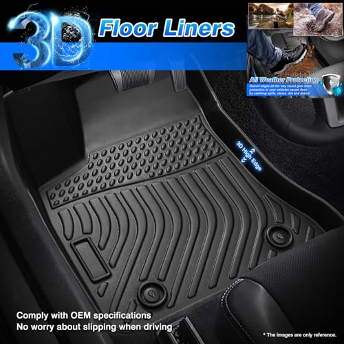 Floor Mats Custom Fit for Subaru WRX TR 2024 2025 2026 & WRX 2022-2025 2026 All Weather Floor Liner for Subaru WRX Accessories Car Carpet Protection - size: 3)Subaru WRX TR【2024-2026】 & WRX 【2022-2026】