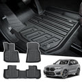 Floor Mats for 2018-2024 BMW X3 / 2019-2024 BMW X4, Custom Fit for X3 X4 Accessories, 3D TPE All Weather Car Mats Heavy-Duty Floor Liners (Fit All Models) - size: 1)BMW X3｜18-24 /BMW X4｜19-24 ｜1st & 2nd Row
