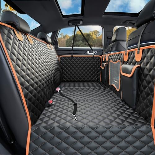 Back Seat Extender for Dogs,Dog Car Seat Cover for Back Seat with Hard Bottom Holds 500 lbs,Car Seat Protector,Waterproof Extender for Dogs,Dog HammockPet Bed for Full-Size Cars,SUVs, Small Trucks - size: For Cars/Mid-Size SUV/Small Truck