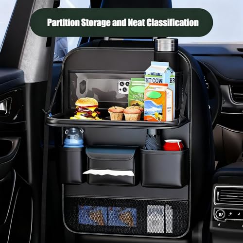 1 Pack - Car Organizer, Back Seat Car Organizer, Back Seat Organizer, Seat Back Organizer.(Black)