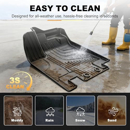 AOMSAZTO All-Weather TPE Floor Mats Compatible with 2022-2025 2026 Nissan Pathfinder (7&8 Seats) – Custom Fit Cargo Liner with Backrest Mat, Full Set for Interior Protection - style: 19)22-25 Pathfinder Floor & Cargo & Backrest Mats