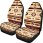 Dreaweet Aztec Seat Covers for Cars Brown Southwest Geometric Front Seat Cover Soft Comfort High Back Bucket Seat Covers Set of 2 Universal Fit for Most Cars SUV Trucks Sedan Easy to Install - color: Aztec Geometric