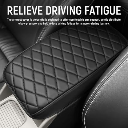 Center Console Armrest Cover Compatible with Honda 2006-2011 Civic Sport Accessories Leather Material Center Console Liner Protection - color: for Honda 2006-2011 Civic