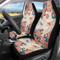 Bohemian Dragonfly Car Front Seat Cover for Men 2 Pieces Set Lightweight Highly Elastic Automotive Seat Cover Anti Slip Towel Blanket for Trucks Sedans Van(Red) - color: Bohemian Dragonfly Red