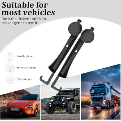 2PCS Car Seat Gap Filler, Soft Carbon Fiber Vehicle Between Seat and Console Organizer with Cup Holder, Prevent Falling Automotive Interior Chair Gap Plug, Universal Fit (Black) - color: Black