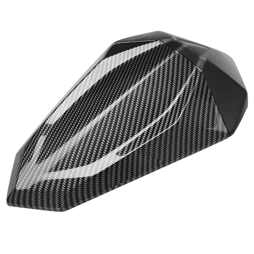 Motorcycle Rear Seat Cowl Tail Seat Cover Cowl Fairing Protector Compatible with Kawasaki Ninja 500 Z500 2024 2025 NINJA500 Passenger Pillion Tail Solo Seat Cowl (Carbon Fiber) - color: Carbon Fiber