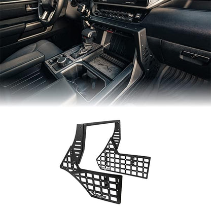 Rago Fabrication Center Console Molle Panels & Device Bridge for The 2022-2026 Toyota Tundra | Mount for Pouches, Med-Kits, Tools, Holsters & Other Accessories | Made in The USA | Truck Accessories - size: Tundra 3rd Gen