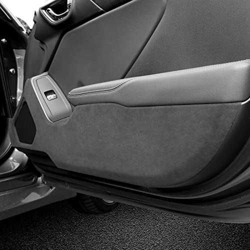 Car Door Anti Kick Pad for Toyota GR86 Subaru BRZ 2021 2022 2023 2024 2025 Italian Suede Protective Stickers Interior Decals Accessories Self-Adhesive Side Edge Protection Mats Cover