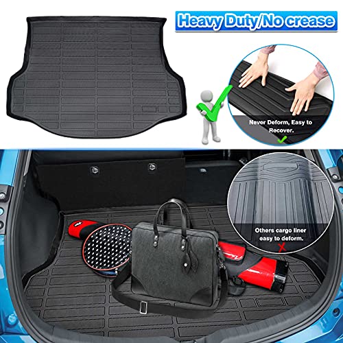 Cargo Liner Fits for Toyota RAV4 2013-2018(No Electric or Hybrid Models) All Weather Trunk Mat for RAV4 Accessories Heavy Duty - size: 2)Toyota RAV4 2013-2018