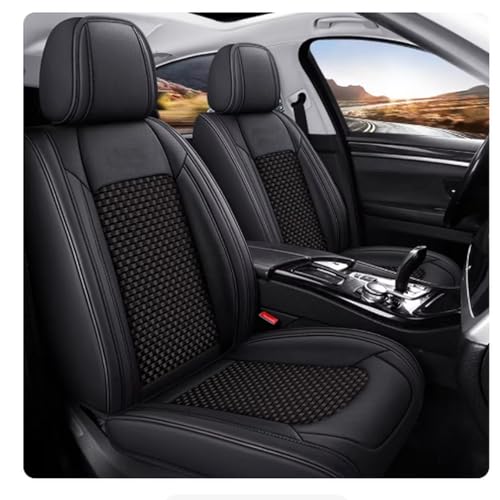 Custom Car Seat Covers for Mercedes Benz A B C CLA CLS CLK GLE GLS GLA GLK GL ML G S GLC SL CL SLC R SLK etc...Easy to Install car Cover (All Black K+) - color: All Black K+