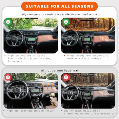Dashboard Cover Dash Mat Fit for 2016-2010 Me-rcedes-Benz E-Class (W212) E250 E350 E400 E300 E550 (Without HUD Models),Car Dash Board Mat Anti-Glare Carpet,Non-Slip Pad (Black) - color: Black, size: Fit 2016-2010 Benz E-Class - (Black)