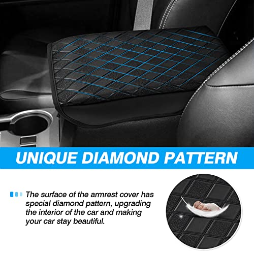 FIILINES Center Console Cover for Toyota 4Runner 2010-2024, Armrest Cover Pad Cushion 4Runner Accessories Armrest Cover Anti-Scratch Black - size: For Toyota 4Runner 2010-2024