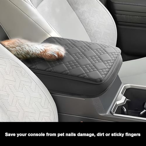 SXCY for 2025 2026 Toyota 4Runner Armrest Cover Pad for 2025 2026 Toyota 4Runner Accessories 2025 4Runner Center Console Cover 2026 4Runner Middle Console Cover w/Soft Cotton Cushion (Added-Pad) - color: 2025 2026 4Runner Add Pad