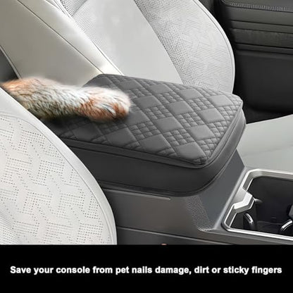 SXCY for 2025 2026 Toyota 4Runner Armrest Cover Pad for 2025 2026 Toyota 4Runner Accessories 2025 4Runner Center Console Cover 2026 4Runner Middle Console Cover w/Soft Cotton Cushion (Added-Pad) - color: 2025 2026 4Runner Add Pad