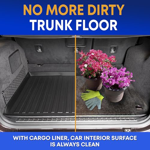 Premium Cargo Liner for Mercedes Benz G 500 G 550 G63 2019-2025 - Custom Fit Car Trunk Mat -All-Season Black Cargo Mat - 3D Shaped Laser Measured Trunk Liners for Mercedes Benz G 63 AMG W463