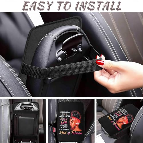Southwestern Ethnic Vehicle Center Console Armrest Cover Pad,Western American Car Accessories Middle Console Cushion Pad,Auto Arm Rest Mat Aztec Gifts for Women Men Dad for Most Vehicle SUV Truck - color: Southwestern Ethnic