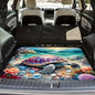 Universal Car Trunk Mat, All Weather Trunk Protection Cargo Liner, Stylish Vehicle Interior Accessories, Durable Cargo Mat Rear Trunk Line Suitable for Most Car (Sea Turtle and Shell, 29" x 39") - color: Sea Turtle and Shell