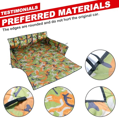 Pet Cargo Liner for S-ubaru Outback 2020 2021 2022 2023 2024 Accessories, Waterproof & Nonslip Cargo Liner for Dogs, Dog Seat Cover Mat Backseat Protector (Style B) - style: Style B