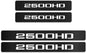 4Pcs Car Door Sill Protector Door Sill Scuff Plate Stickers Compatible with Sierra 2500HD (White) - color: 2500HD (White)