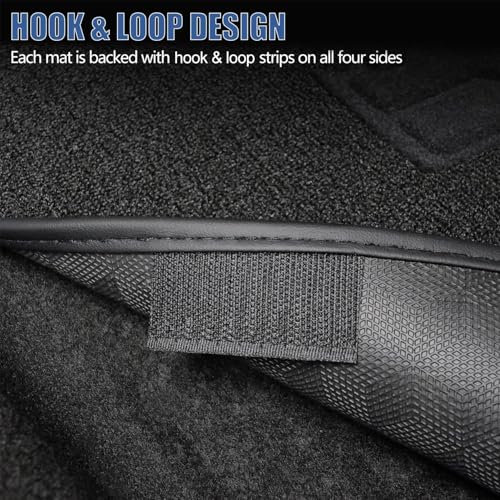 AOMSAZTO Altima Floor mats Carpet Compatible with 2019-2026 Nissan Altima, alfombras originales de Nissan Altima Hybrid Rubber Carpet Rugs tapetes - style: 7)19-25 Altima Carpet Floor mats