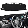 Cartist Dashboard Cover for 2019-2025 Honda Passport/ 2016-2022 Pilot/ 2017-2025 Ridgeline Accessories Dash Cover Mat Pad Anti-Slip Black(Without HUD) - size: Honda Passport 2019-2025