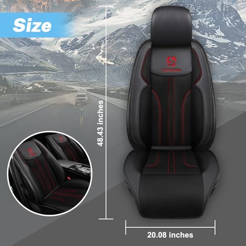 Cooling Car Seat Cushion with 10 Powerful Fans, 12V-24V Ventilated Cooling Car Seat Cushion，3-Speed Adjustable Breathable Cooling Seat Cover for Car SUV Truck Universal Fit (Black) - color: BLACK