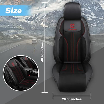 Cooling Car Seat Cushion with 10 Powerful Fans, 12V-24V Ventilated Cooling Car Seat Cushion，3-Speed Adjustable Breathable Cooling Seat Cover for Car SUV Truck Universal Fit (Black) - color: BLACK