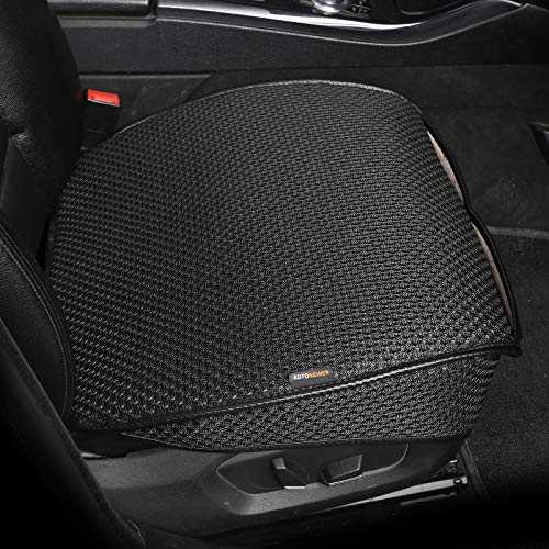 Breathable Universal Four Seasons Car Seat Covers, Luxury Car Seat Cushion,Protectors for Front Seat Bottoms,Compatible with 95% Vehicles(Black,1PCS) - color: Black-1PCS