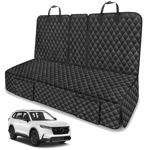 Dog Car Seat Cover for Back Seat Compatible with Honda CRV CR-V HRV HR-V Accessories, Waterproof Non-Slip Pet Bench Backseat Covers 2000-2025 2026 New
