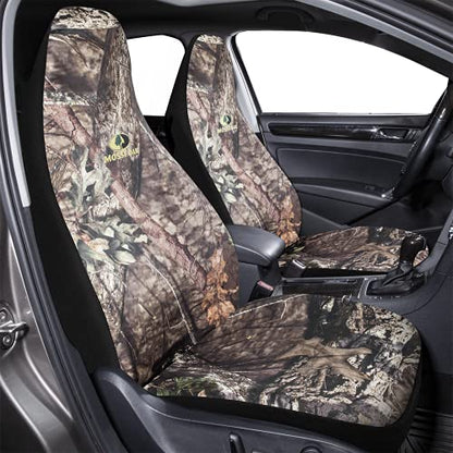 Mossy Oak Full Camo Seat Covers High Back - Made with Rip-Stop Oxford Fabric, Airbag Compatible, Universial Fit Most Bucket Seats - Official Licensed Product - color: Full Camo Oxford High Back