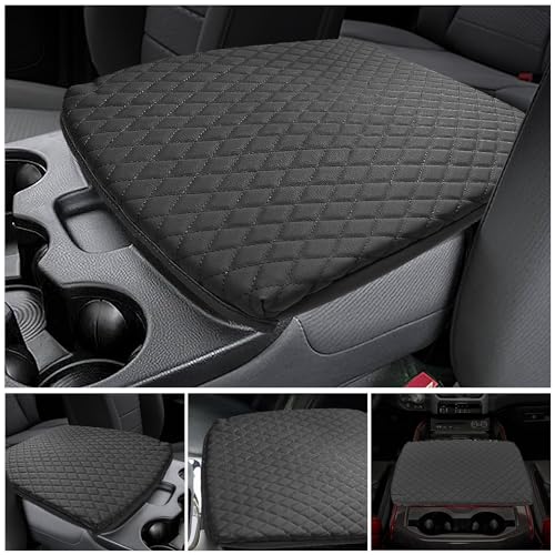 Sze Center Console Cover for Dodge Ram 1500/2500/3500 2019-2024 2025 2026 Car Armrest Cover, PU Leather Arm Rest Pad, Console Box Cover, Center Console Cushion, Middle Console Pad Waterproof - color: Dodge Ram 1500 2019-2025 2026