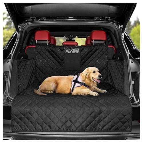 SUV Dog Cargo Liner for Toyota Grand Highlander 2024-2026, Waterproof Dog Trunk Cover, Pet Cargo Mat SUV, Scratchproof Dog Seat Cover with Side Walls & Non-Slip Backing