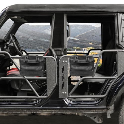 Multifunctional Headrest Organizer Storage Bag Compatible With For Ford Bronco Jeep Wrangler YJ TJ LJ JK JL Gladiator JT UTV ATV Motorcycle Pole Bags Storage Pouch Organizer Tools Bag