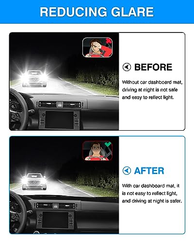 Autorder Dashboard Cover Mat for Toyota GR86/Subaru BRZ 2022-2025 2026 Accessories Dash Cover Flannel Dash Mat Sunshade Glare UV Rays Protector - size: 2022-2026 Toyota GR86