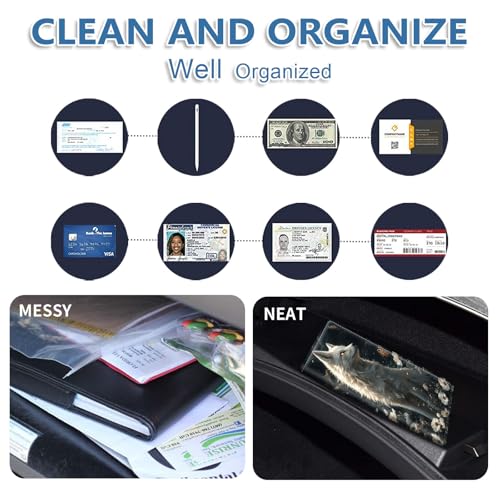 Car Registration and Insurance Holder for Women Men,Automobile License Document Card Holders Vehicle Glove Box Organizer Leather Accessories Driver Essential,Fox Butterfly Flower Night - color: Fox Butterfly Flower Night