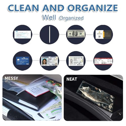 Car Registration and Insurance Holder for Women Men,Automobile License Document Card Holders Vehicle Glove Box Organizer Leather Accessories Driver Essential,Fox Butterfly Flower Night - color: Fox Butterfly Flower Night