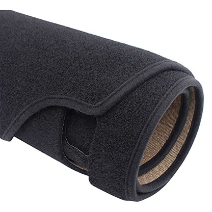 NewYall Black Dash Dashboard Mat Cover for Honda Civic 2006-2011