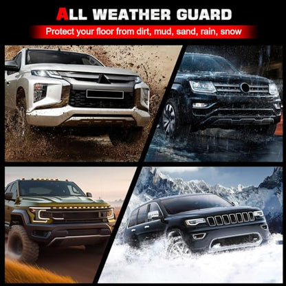 IKON MOTORSPORTS TPE Cargo Trunk Liner, Compatible with 2019-2025 BMW X5 G05 5 Passenger, Custom Fit All Weather Protection Heavy Duty 3D Rear Trunk Tray Cargo Mats Protector, Black