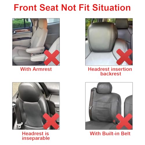 9PCS Car Seat Covers Full Set, Polyester Washable Vehicle 5-Seats Protectors with Headrest Cover, Comfortable Automobile Seat Interior Protection, Universal for Sedan Truck SUV (Purple)
