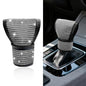 Bling Auto Gear Shift Knob Cover, Rhinestones Car Knob Gear Stick Protector, Sparkly Crystal Car Shifter Lever Cover, Universal Bling Interior Decoration Accessories for Women Girls