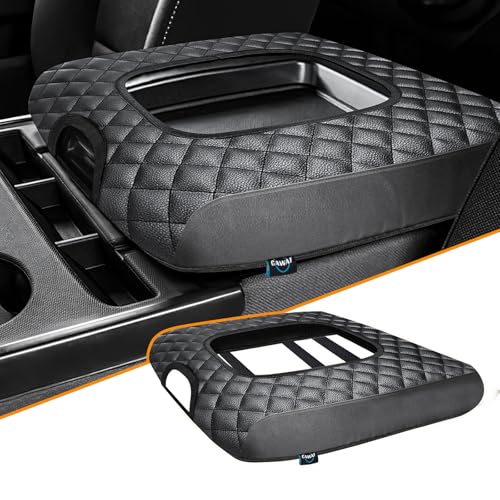 Center Console Cover Compatible with Chevy Silverado 2014 2015 2016 2017 2018 with 40/20/40 Jump Seat Console, Car Armrest Protective Cover, Car Accessories (ONLY for Split Bench Jump Seat) - size: 2014-2018 Silverado Sierra Jump Seat Console