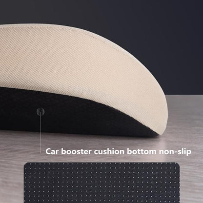 Car Seat Cushion for Driving,Car Booster Seat Cushion for Short Drivers,Portable Driver Seat Cushion to Raise Height 3.5 in,Office Chair Back Support Pillow for Lower Back Pain Relief