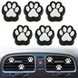 6 Pcs Dog Paw Air Vent Clips, Cute Dog Cat Print Car Air Fresheners Vent Clips Funny Car Decoration Interior Decor Accessories for Women Men
