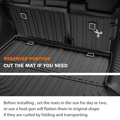 KUST Floor Mats for Honda HR-V 2023-2025 2026, Cargo Mat Floor Liners Back Seat Mats for HRV Accessories, All Weather Protection TPE Rubber Rear Trunk Mat High Edge (Full Set Mats) - style: For │ HR-V 2023-2026 │ Full Set