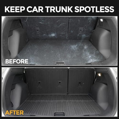 Cargo Mat for 2020-2025 2026 Ford Escape Gas (Not for PHEV), Full Coverage All Weather Trunk Cargo Liner with Backrest Protectors for Escape Accessories