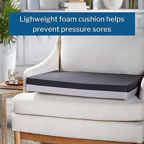 McKesson Seat Cushion for Wheelchairs and Office Chair, Foam/Gel, 24 in x 18 in x 3 in, 4 Count - size: 24x18x3 Inch (Pack of 4)
