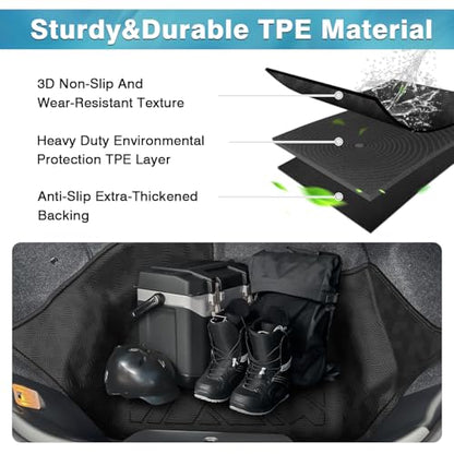 Mixsuper Cargo Liner for Mazda MX-5 MX5 Miata 2016-2025, Trunk Mat for MX5 Miata Accessories Cargo Mat Rear Trunk Liner Black - size: Fit for Mazda MX-5 Miata | 2016-2025